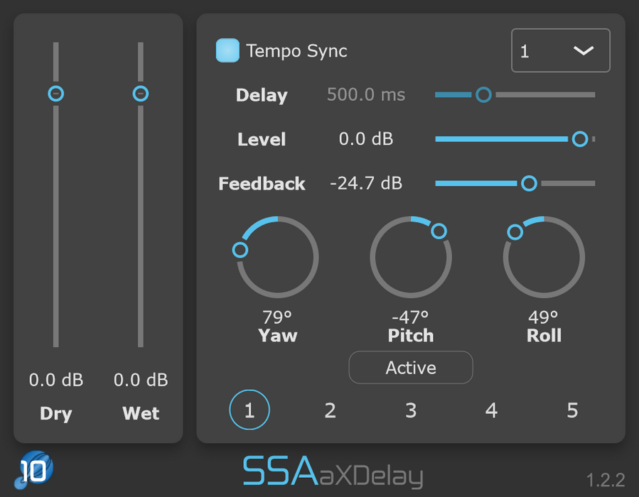 Causeway DSP SSA Plugins aXDelay