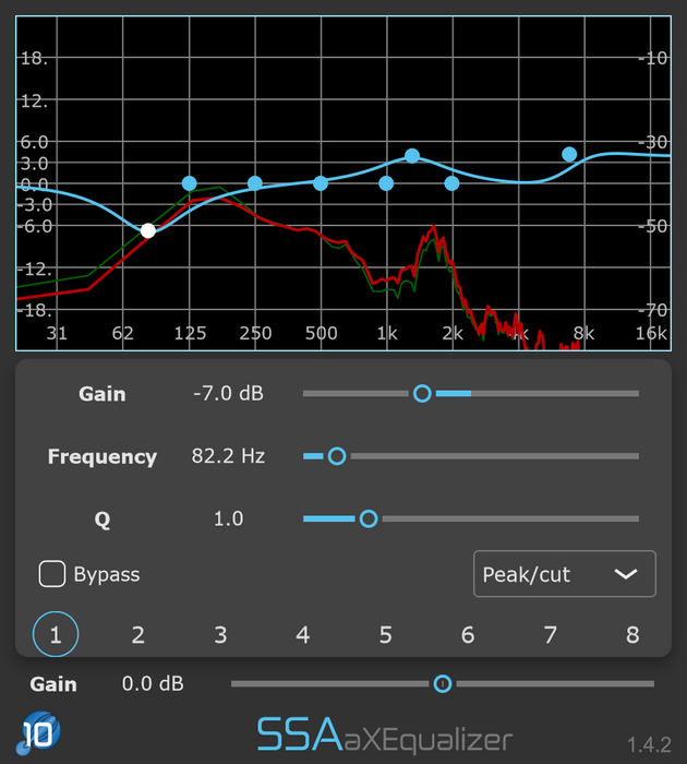 Causeway DSP SSA Plugins aXEqualizer