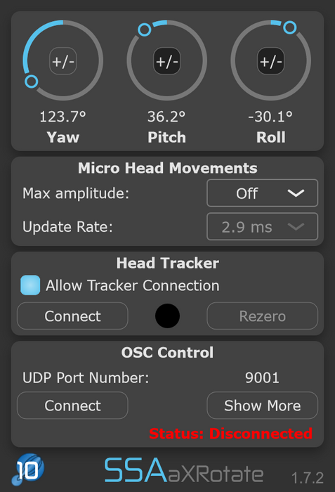 Causeway DSP SSA Plugins aXRotate