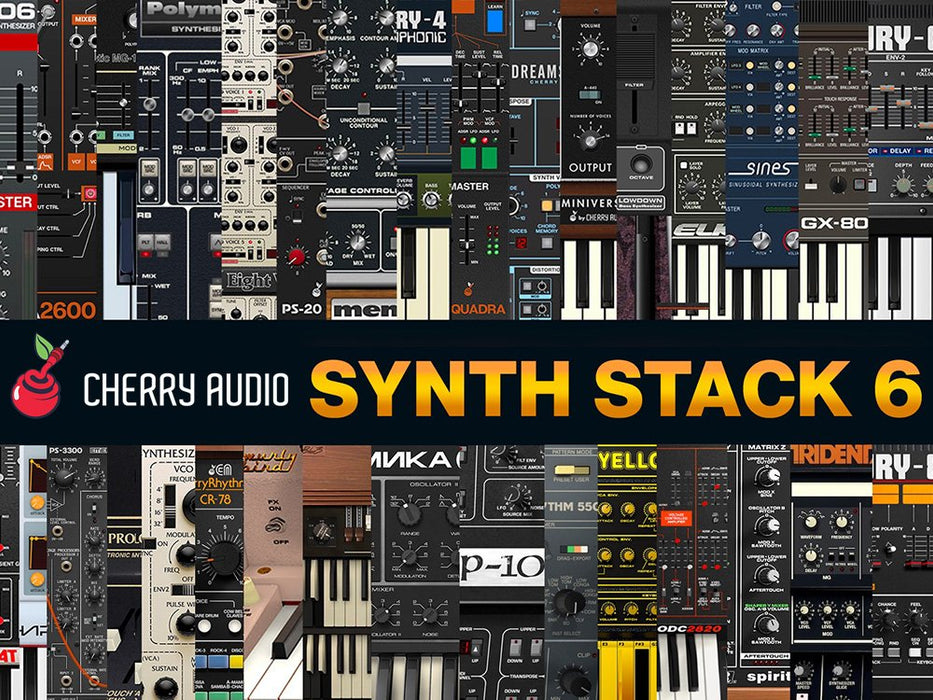 Cherry Audio CA Cherry Audio Synth Stack 6