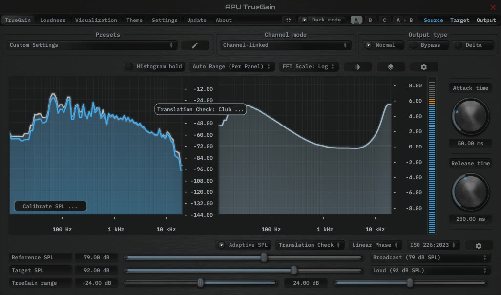 Apu Software APU TrueGain