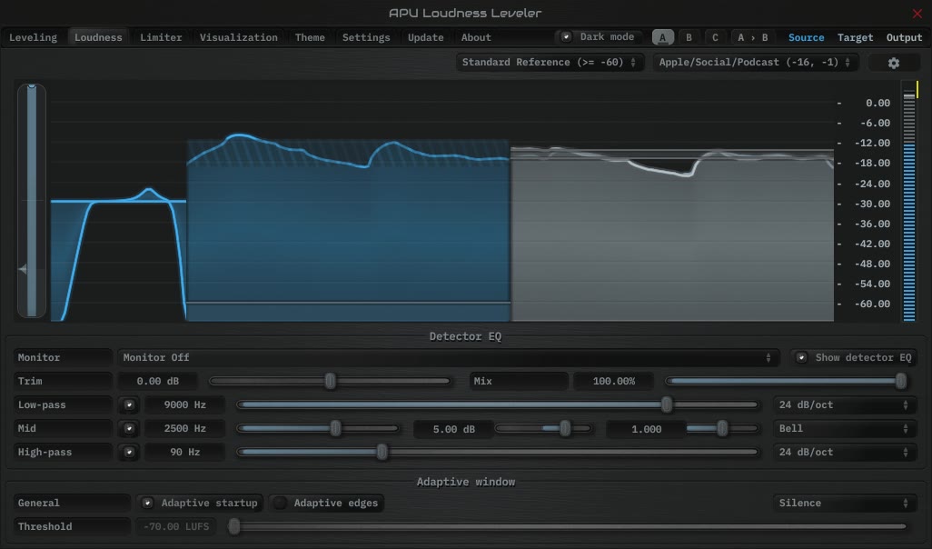 Apu Software APU Loudness Leveler