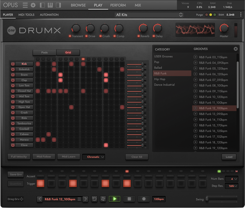 EastWest Drums EW DrumX