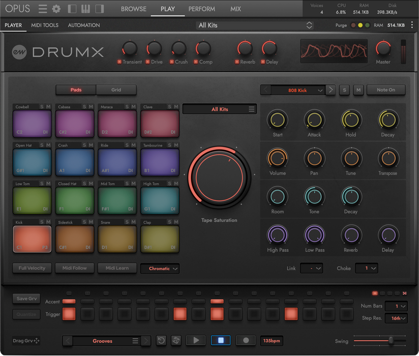 EastWest Drums EW DrumX