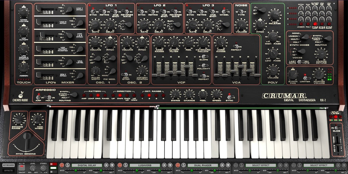 Cherry Audio CA Crumar DS-2 Synthesizer