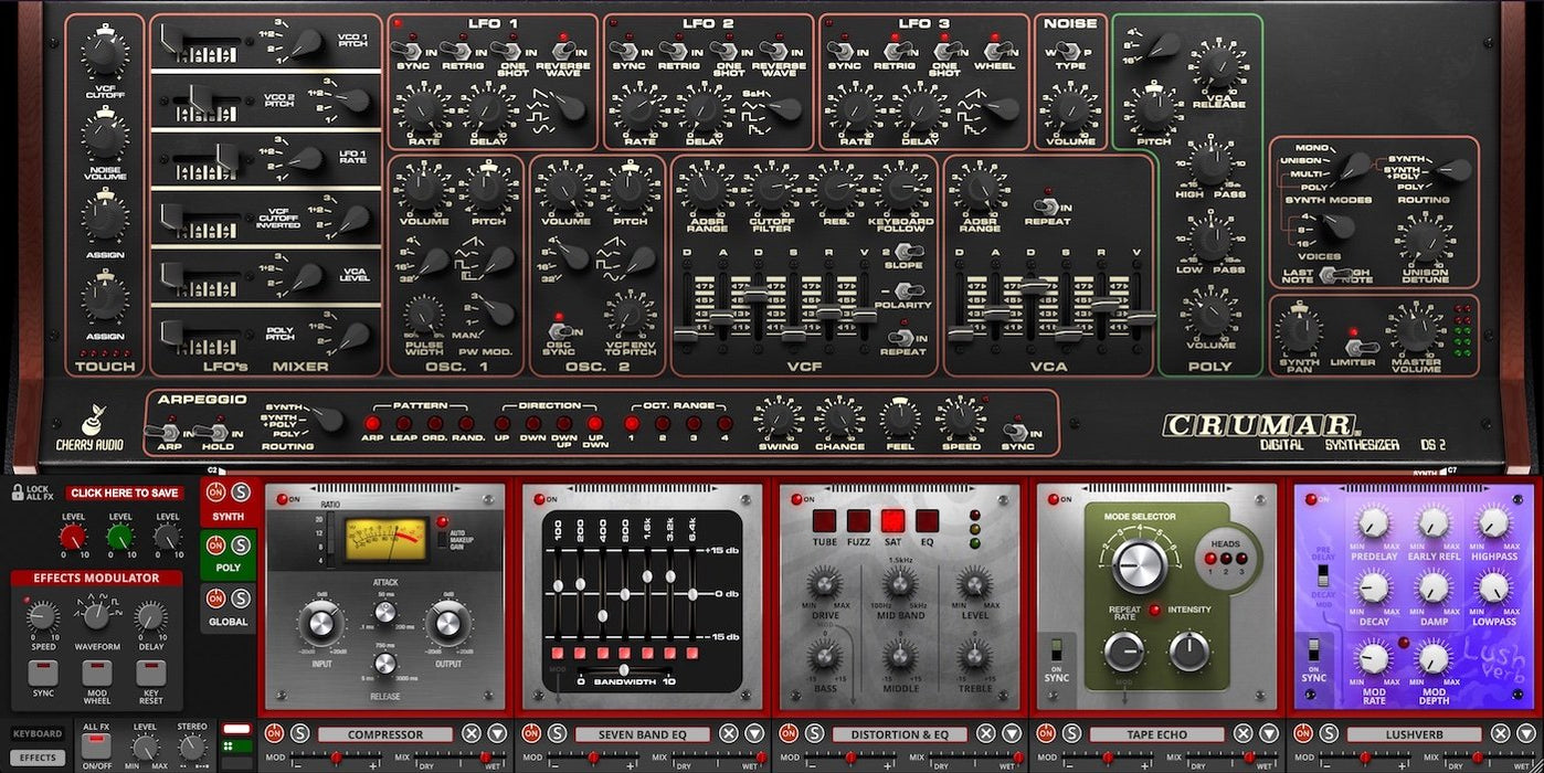 Cherry Audio CA Crumar DS-2 Synthesizer
