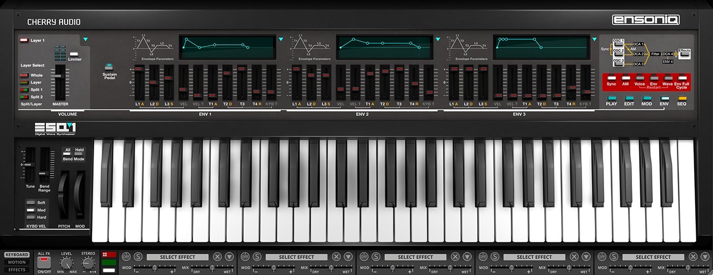 Cherry Audio CA Ensoniq ESQ-1