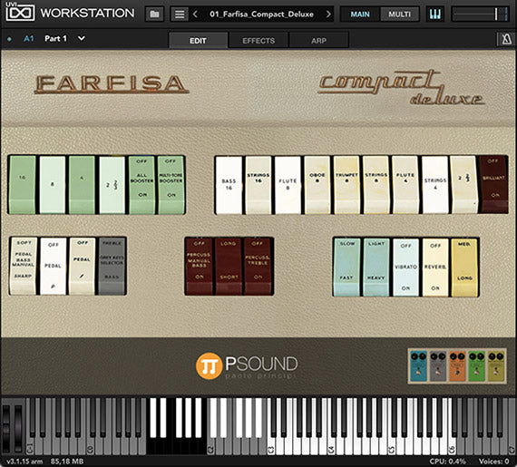 P-Sound Farfisa Compact