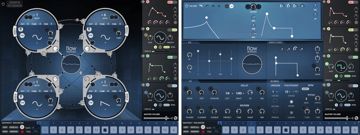 Waves Flow Motion FM Synth