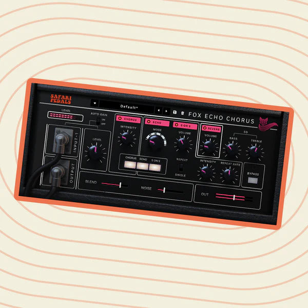 Safari Pedals Fox Echo Chorus