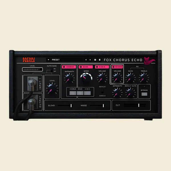 Safari Pedals Fox Echo Chorus