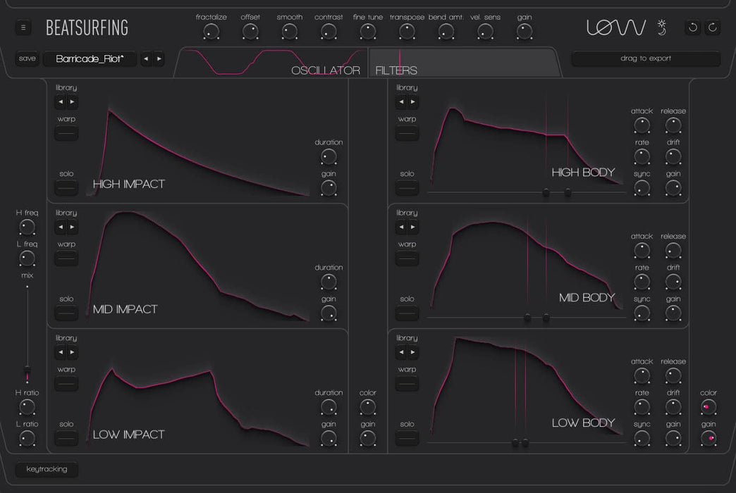 BEATSURFING LØW