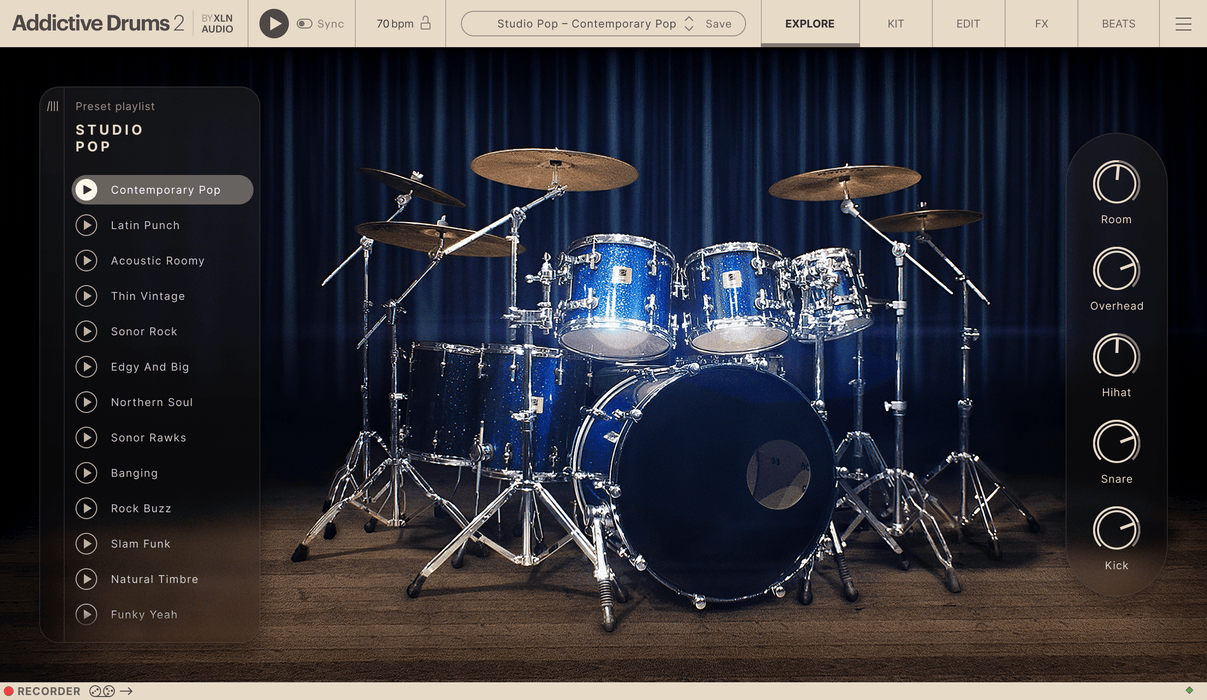 XLN Audio Addictive Drums 2: Studio Collection