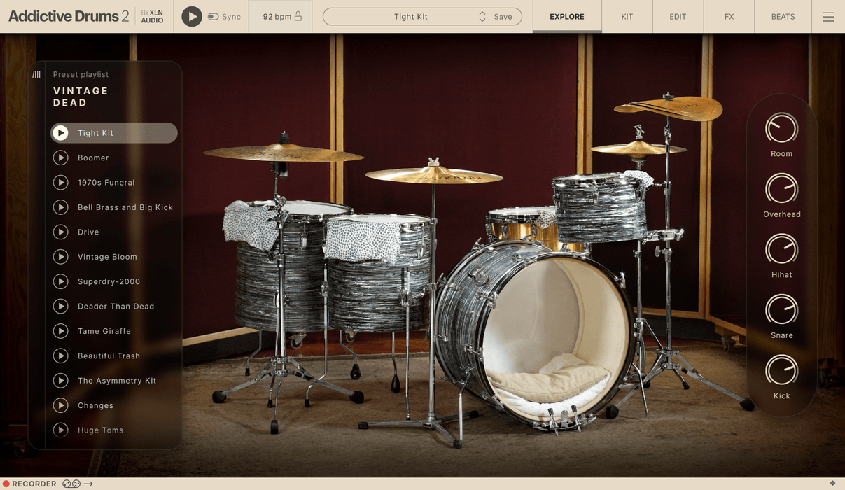 XLN Audio Addictive Drums 2: Vintage Dead