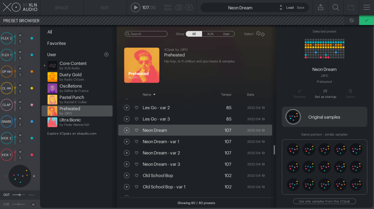 XLN Audio XOpak: Preheated