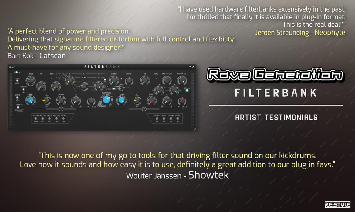 Re-Style Productions Filterbank