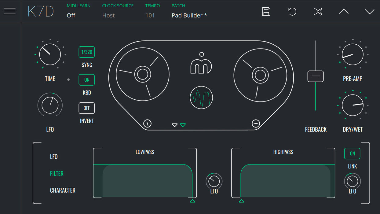 Imaginando K7D - Tape Delay