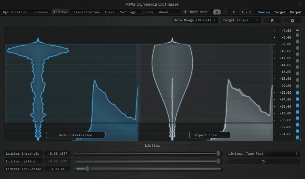 Apu Software APU Dynamics Optimizer