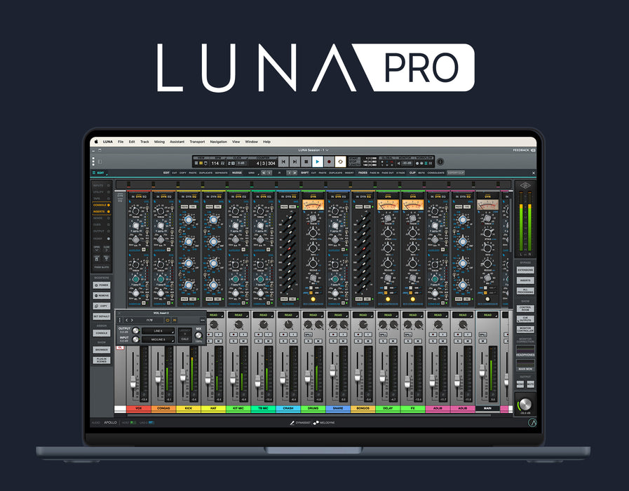 Universal Audio UAD LUNA Pro Bundle 2