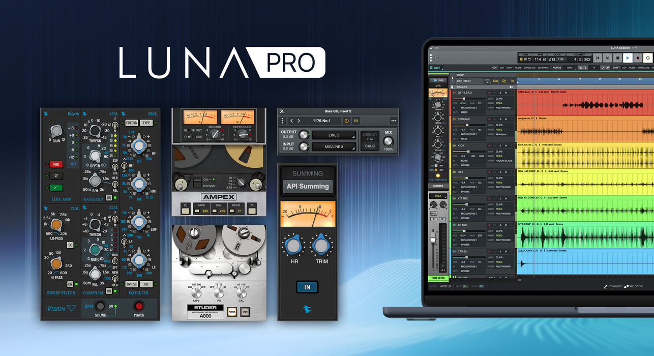 Universal Audio UAD LUNA Pro Bundle 2
