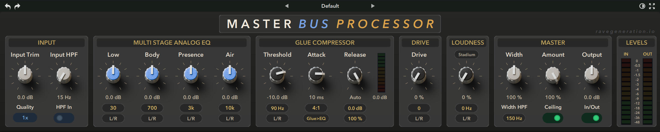 Rave Generation Master Bus Processor