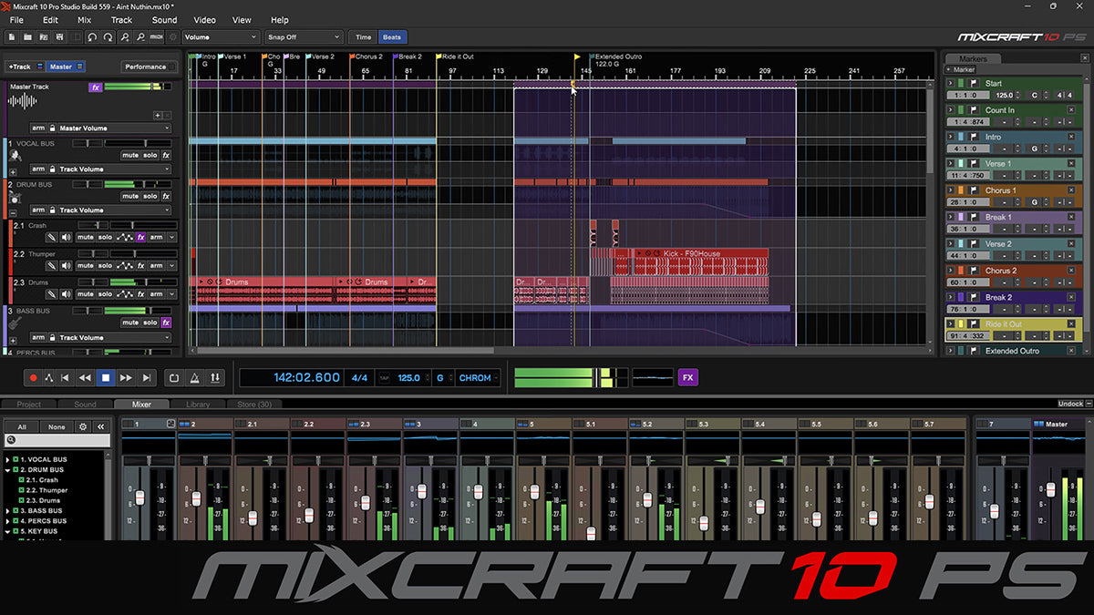 Acustica Mixcraft 10.6 Pro Studio