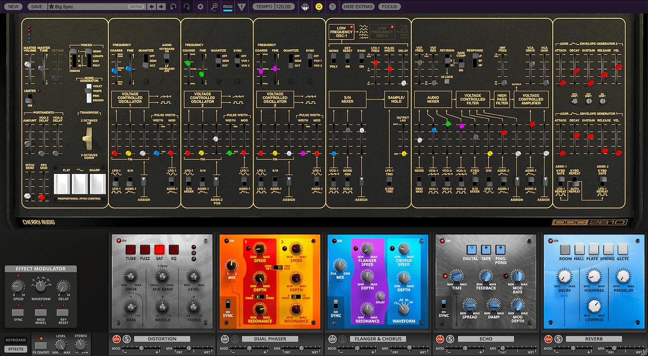 Cherry Audio CA  ODC 2800 Synthesizer