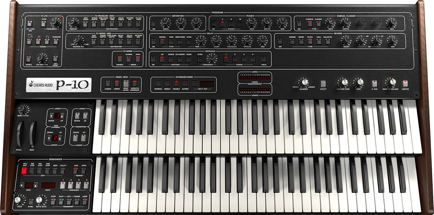 Cherry Audio CA P-10 Synthesizer