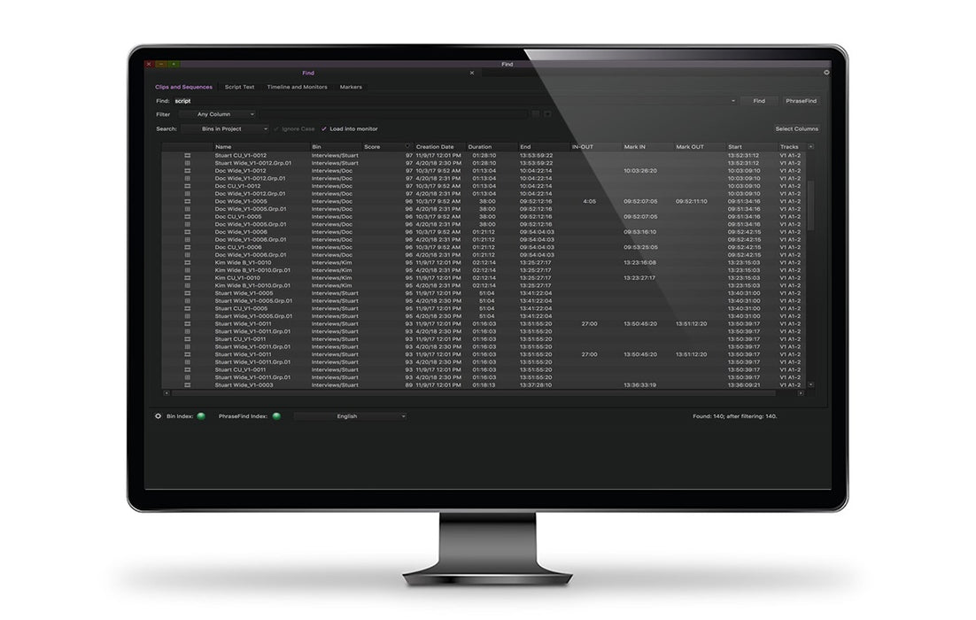 AVID Media Composer PhraseFind 1Y Subscription RENEW