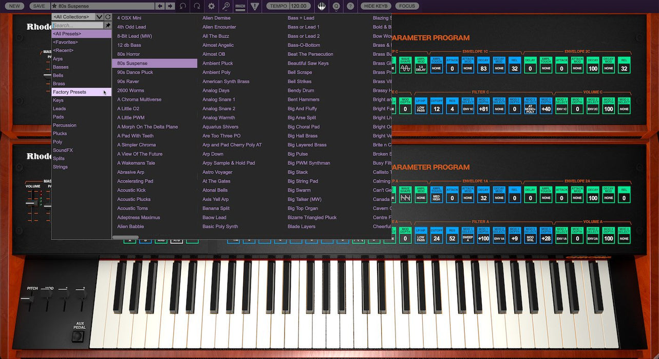 Cherry Audio CA Rhodes Chroma Synthesizer