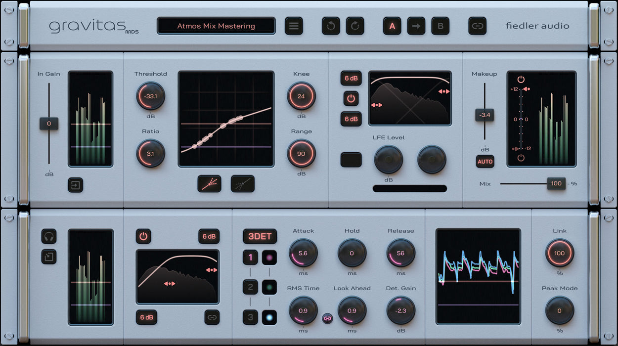 Fiedler Audio gravitas MDS & Mastering Console