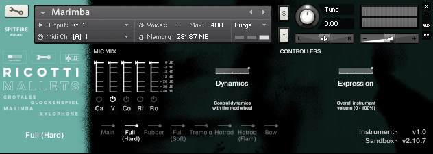 Spitfire Audio Ricotti Mallets