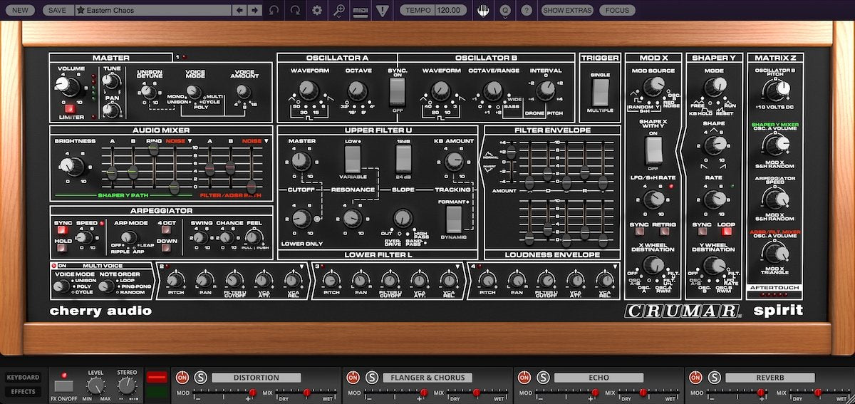 Cherry Audio CA Crumar Spirit