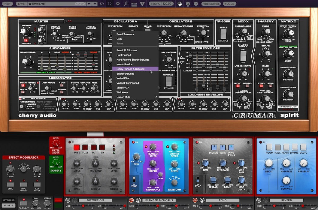 Cherry Audio CA Crumar Spirit