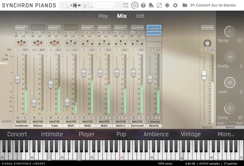 Vienna Symphonic Library Studio Fazioli F212 (Standard Library)