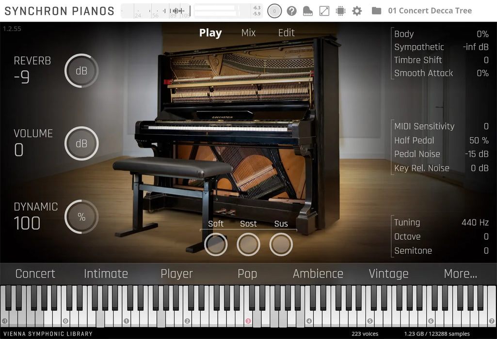 Vienna Symphonic Library Studio German Upright 1904 (Standard Library)