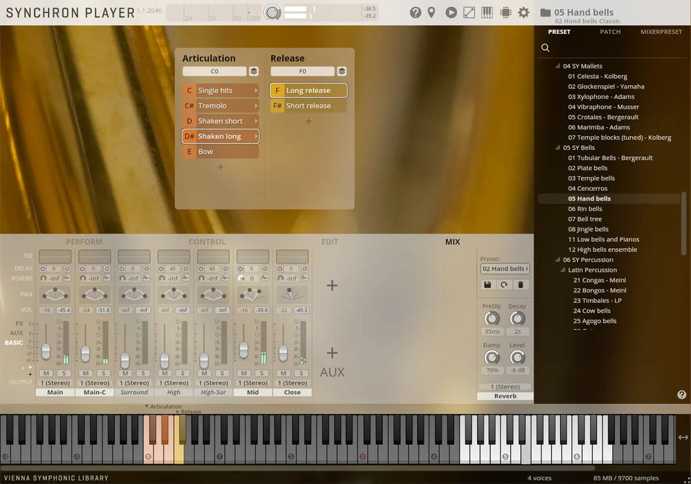 Vienna Symphonic Library Synchron Percussion III (Standard Library)