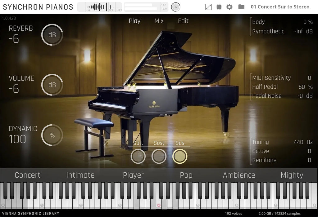 Vienna Symphonic Library Synchron Yamaha CFX (Standard Library)