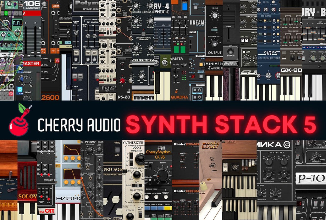 Cherry Audio CA Cherry Audio Synth Stack 5