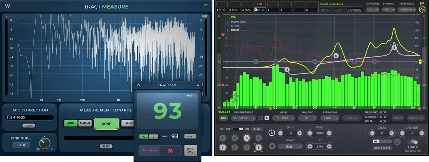 Waves TRACT System Calibration