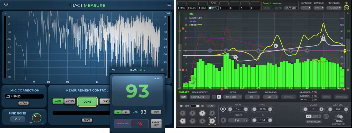 Waves TRACT System Calibration