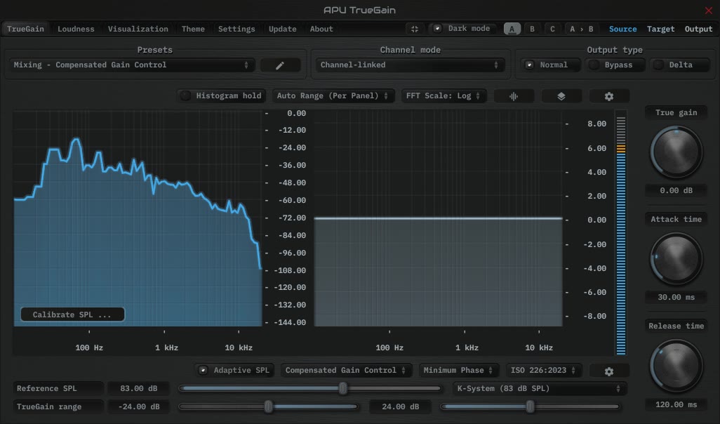 Apu Software APU TrueGain