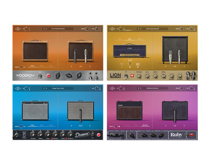 Universal Audio UAD Guitar Amp Bundle V2