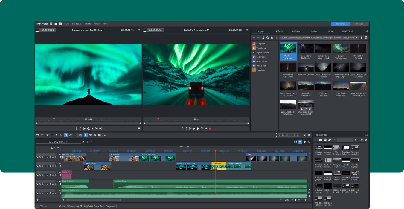 MAGIX Video Pro X 17 UPG