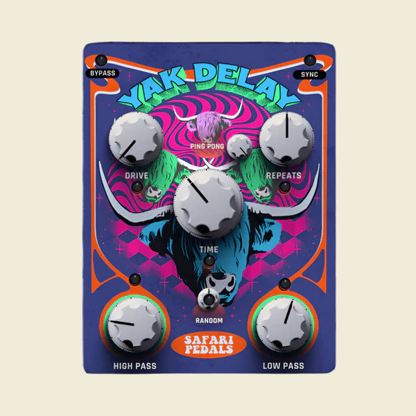 Safari Pedals Yak Delay